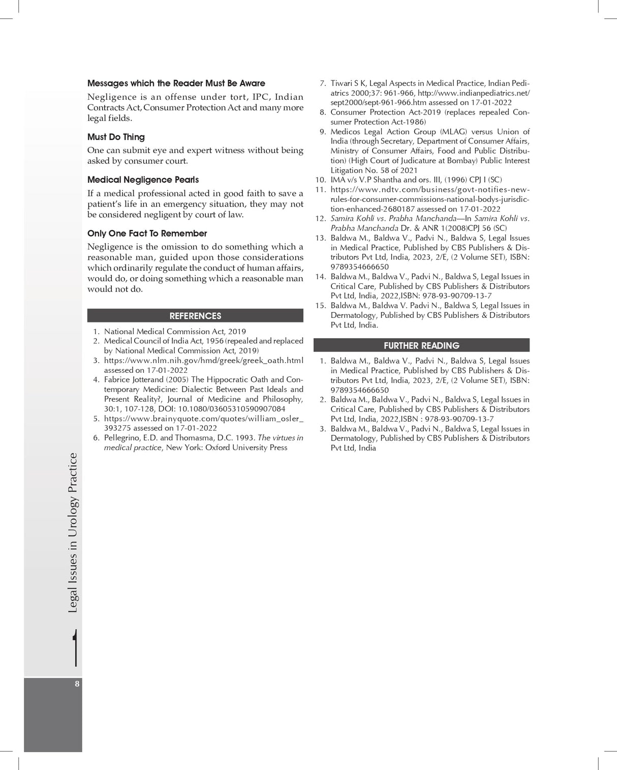 Legal Issues in Urology Practice (PB 2026) - Retail Maharaj