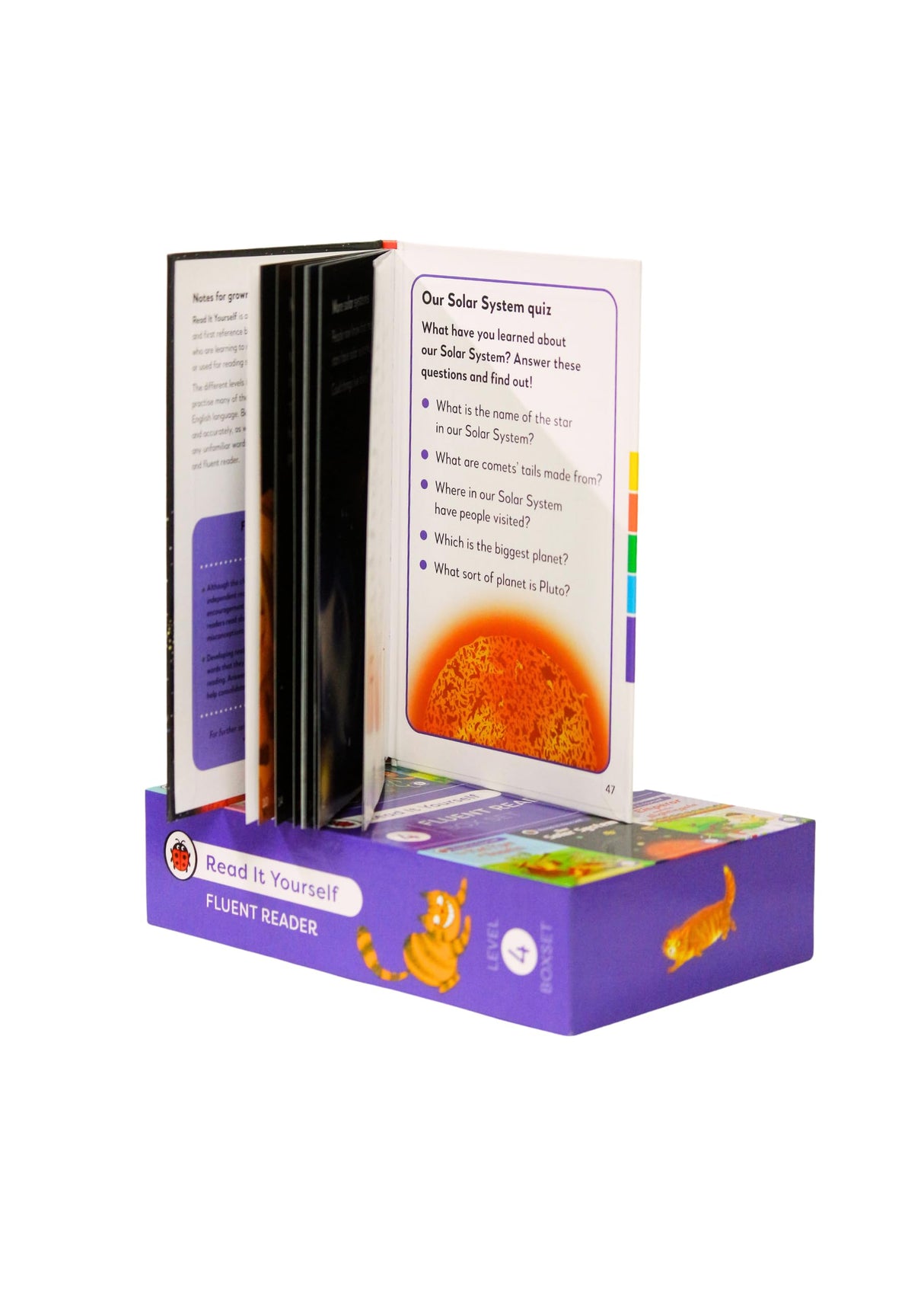 Read It Yourself with Ladybird: Fluent Readers Level 4: 6 Books Collection Box Set (Alice in Wonderland, The Pied Piper of Hamelin, Peter and the Wolf, The Firebird, and Our Solar System) - Retail Maharaj