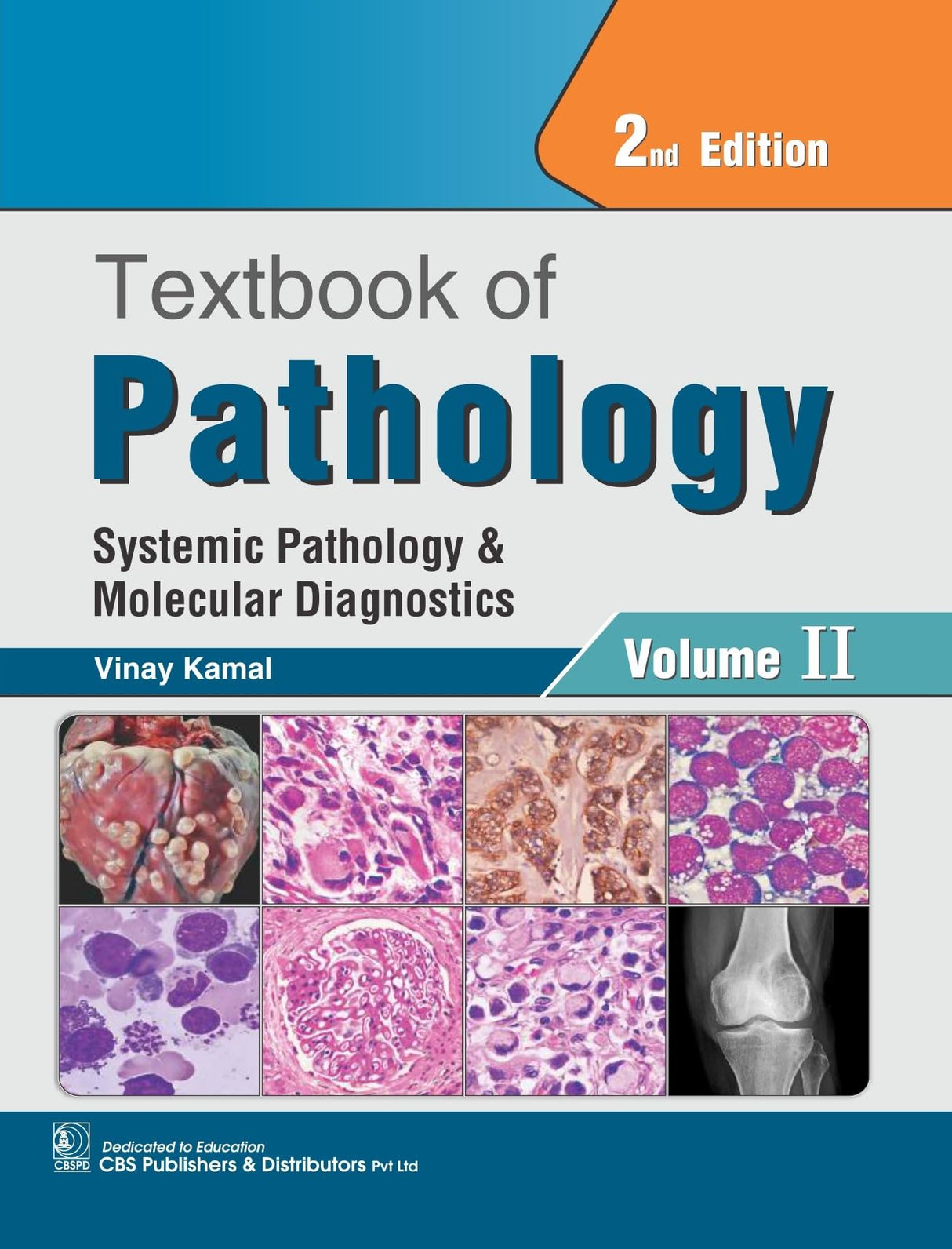 Textbook of Pathology 2 Vol Set, 2025 , 2nd Edition (Volume I: General Pathology and Hematology ), (Volume II: Systemic Pathology & Molecular Diagnostics) - Retail Maharaj