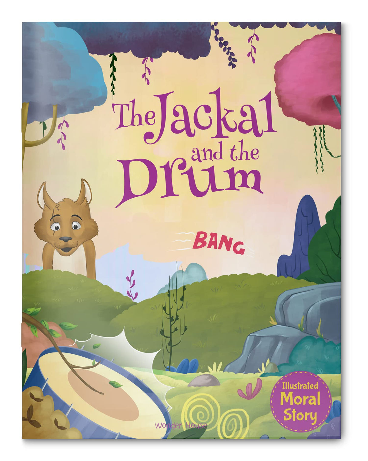 The Jackal and the Drum - Illustrated Moral Story for Children - Retail Maharaj