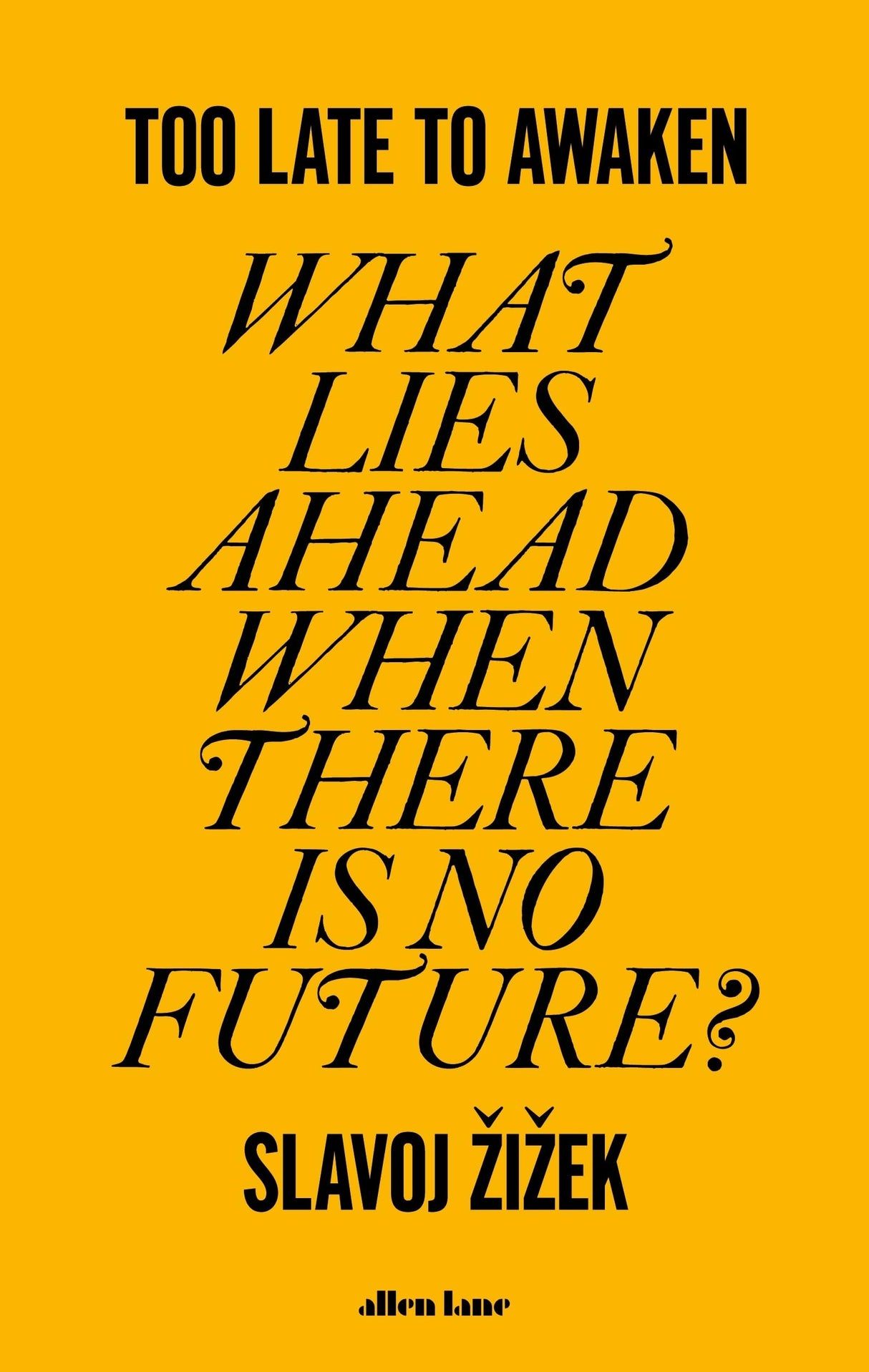 Too Late to Awaken: What Lies Ahead When There is No Future? - Retail Maharaj