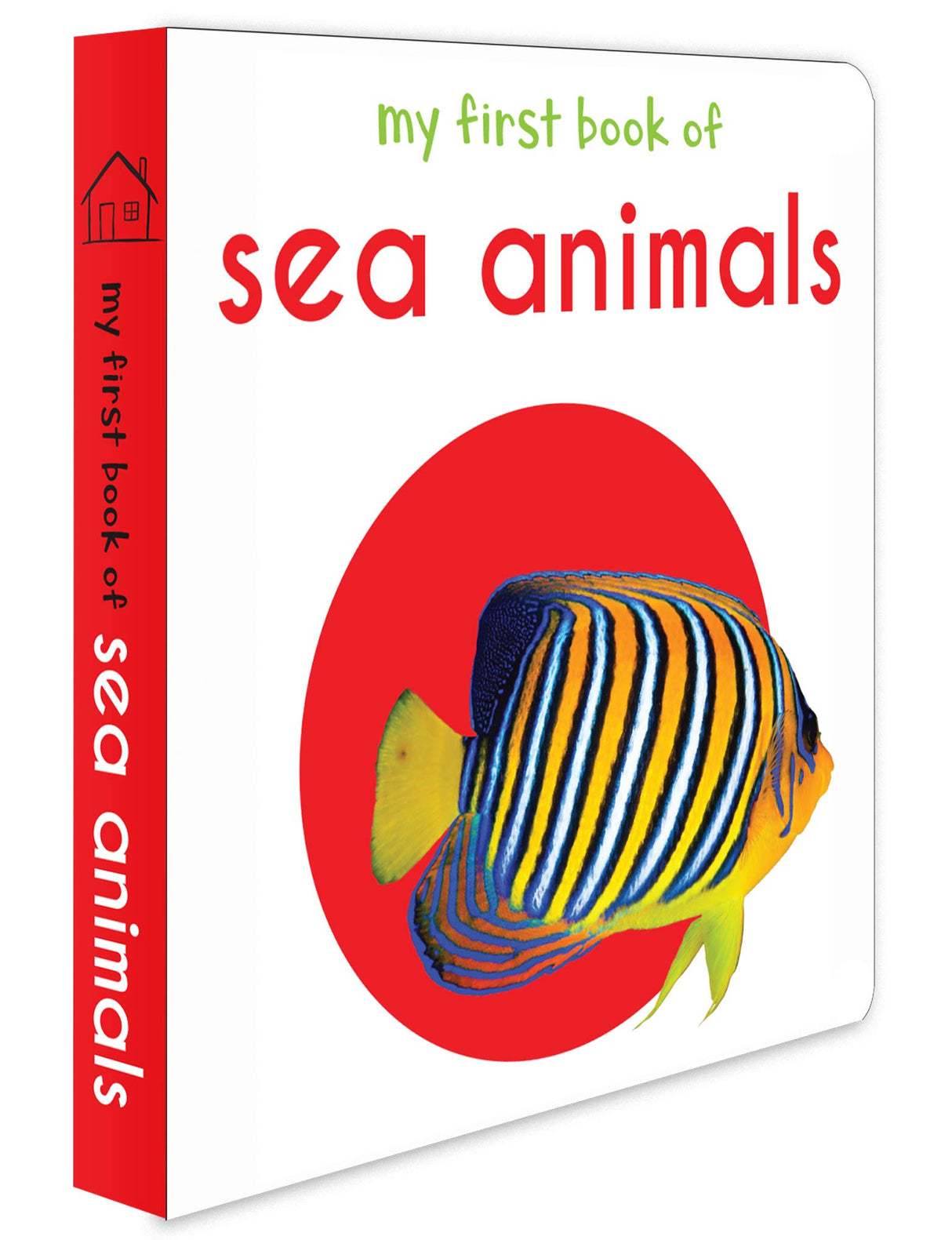 My First Book of Sea Animals | First Ocean Animal Board Book for Babies, Toddlers & Preschoolers | Learn About Fish, Dolphins, Whales & More with Bright Pictures | Early Learning Book for Kids Ages 0-3 Years - Retail Maharaj