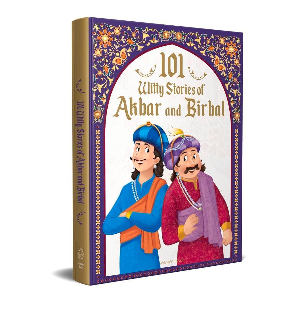 101 Witty Stories of Akbar and Birbal - Collection of Humorous Stories For Kids - Retail Maharaj