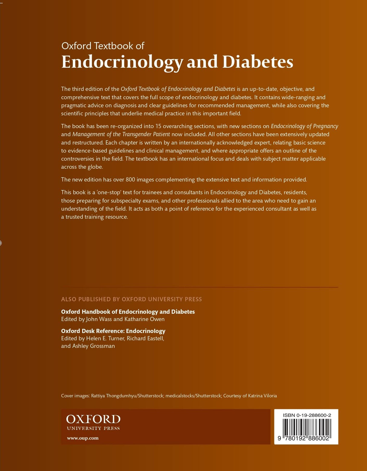 OXFORD TEXTBOOK OF ENDOCRINOLOGY AND DIABETES 2 VOL SET 3ED (SAE) (HB 2022) - Retail Maharaj