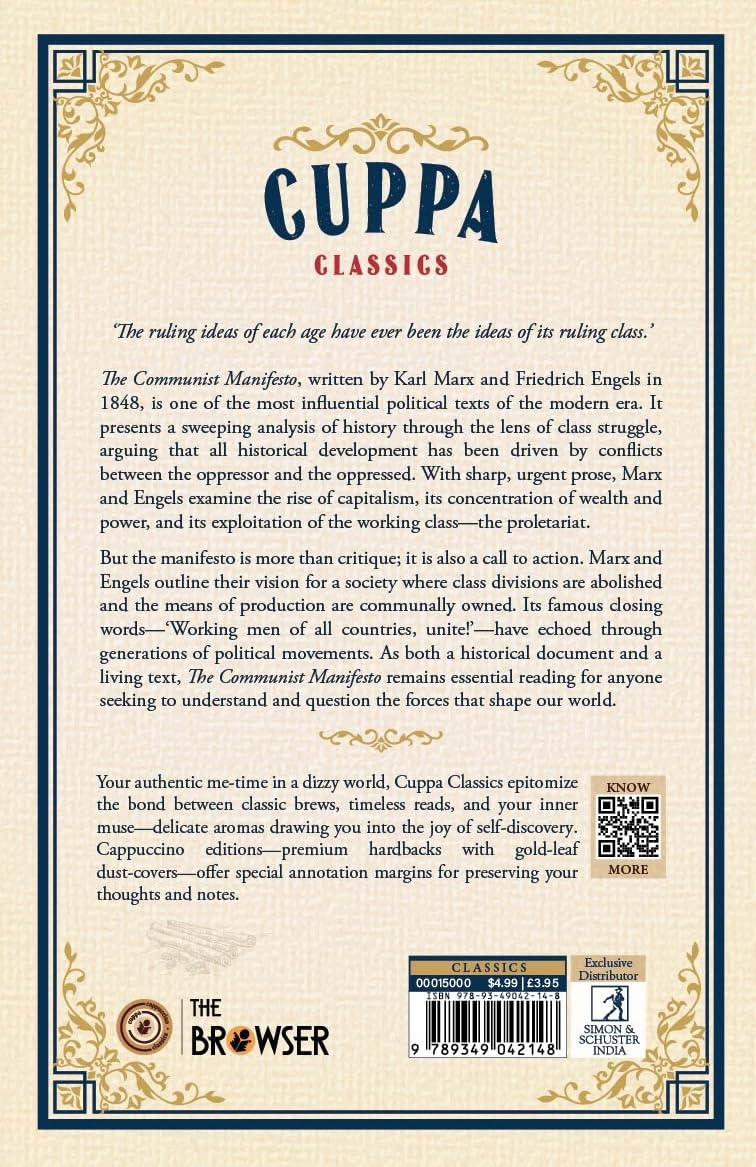 The Communist Manifesto (Cuppa Classics) - Retail Maharaj