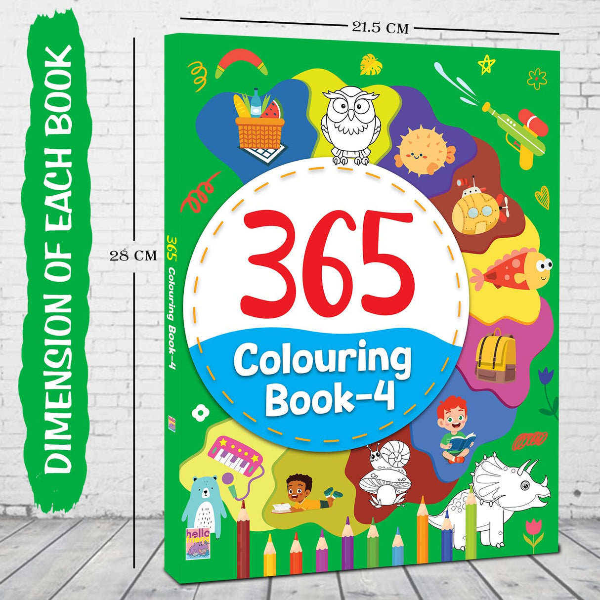 365 Colouring Book-4 - Retail Maharaj