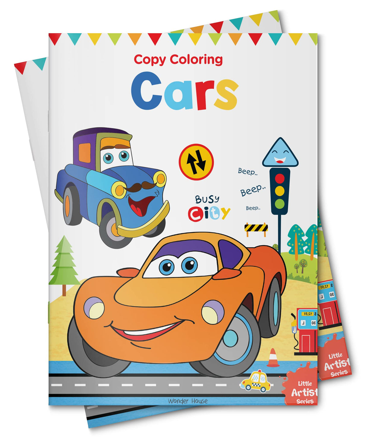 Little Artist Series Cars: Copy Colour Books - Retail Maharaj