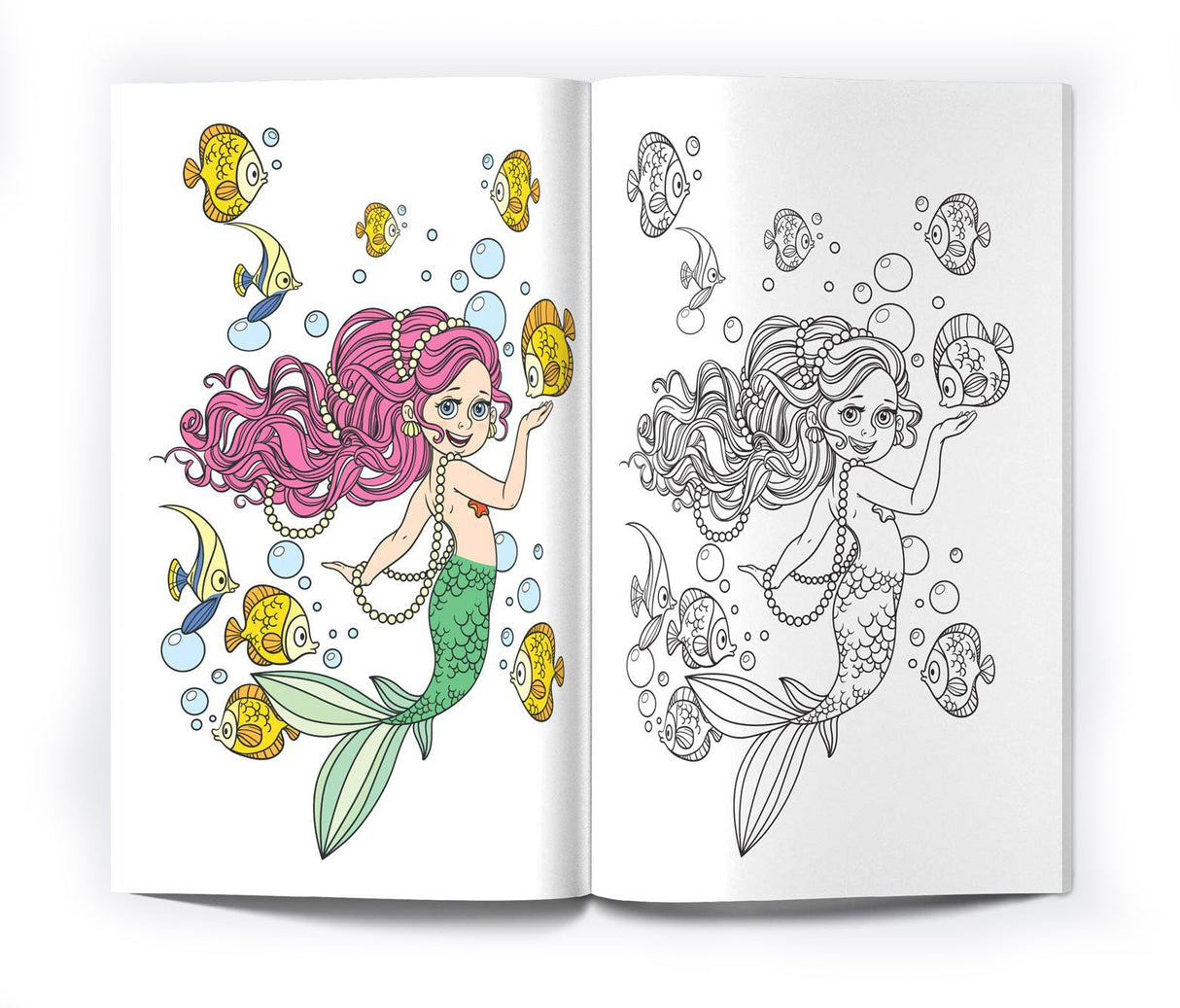 Mermaid Colouring Book (Giant Book Series): Jumbo Sized Colouring Books - Retail Maharaj