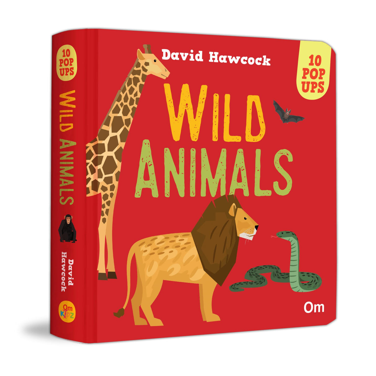 Pop Up Wild Animals Book for Children: 3D Interactive Wild Animals Pop-Up Book | Safari Adventure | Pop Up Journey with Lions, Elephants & More | ... Book for Kids; 3+ Ages (Pop-ups board books) - Retail Maharaj