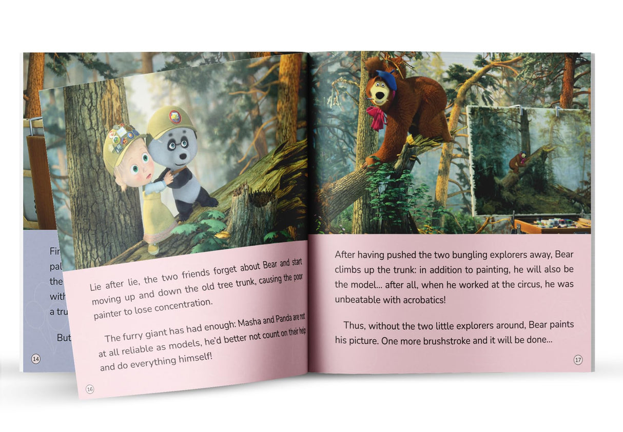 Masha and the Bear: Liar, Liar, Pants on Fire! (Story Book) - Retail Maharaj