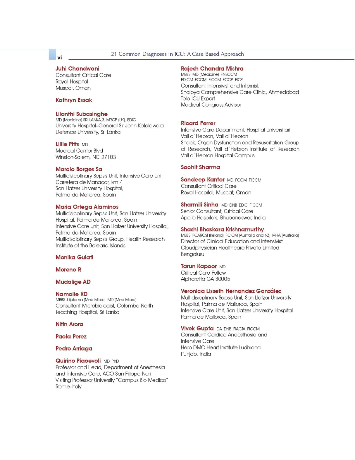 21 Common Diagnoses In Icu A Case Based Approach (Hb 2024) Isccm - Retail Maharaj