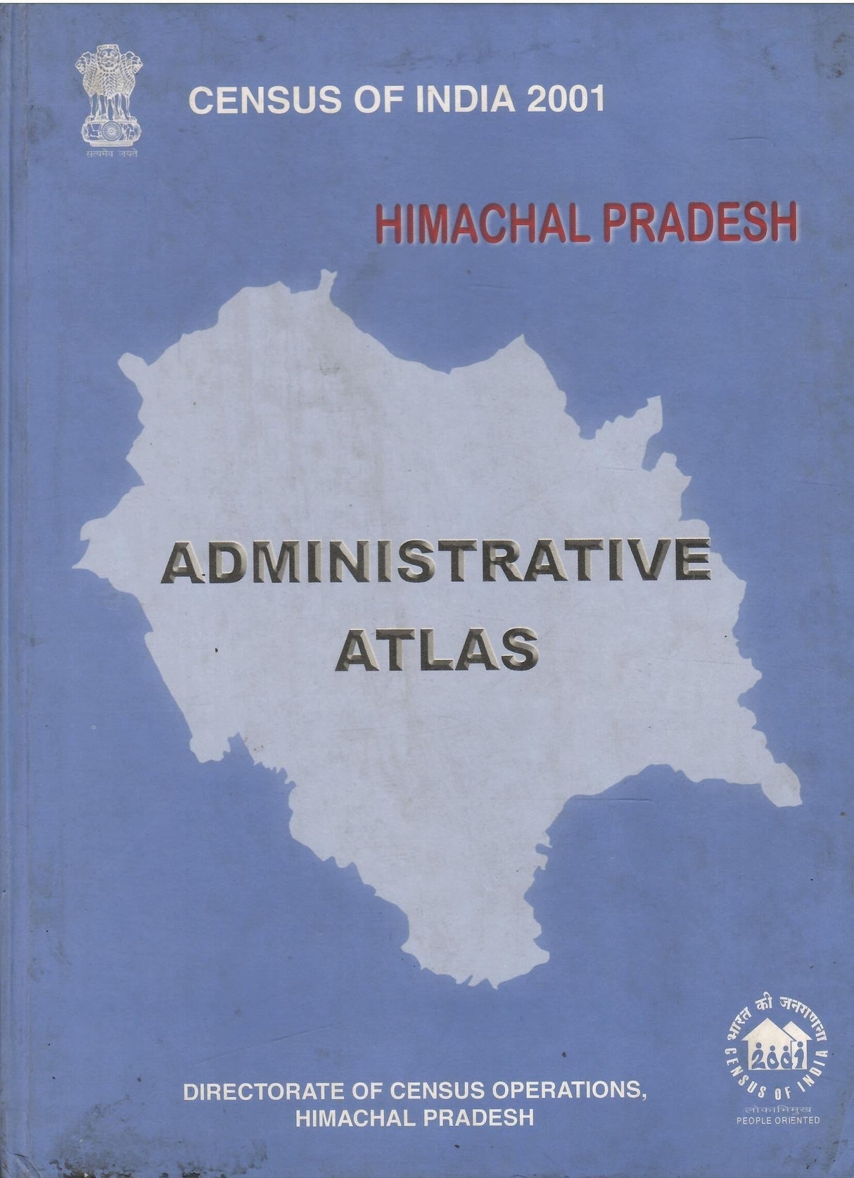 Census Of India 2001 - Himachal Pradesh - Administrative Atlas