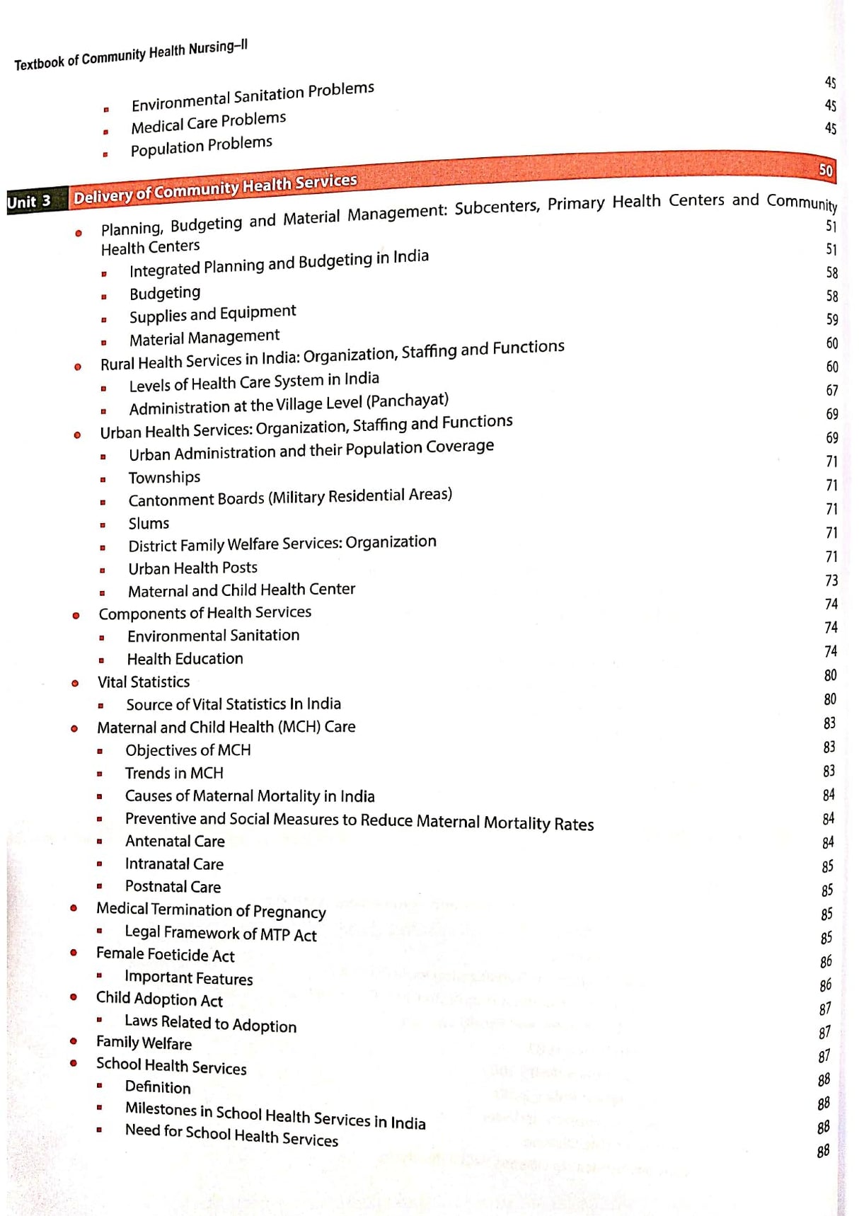 Textbook Of Community Health Nursing Ii For Bsc Nursing (Pb 2020) - Retail Maharaj