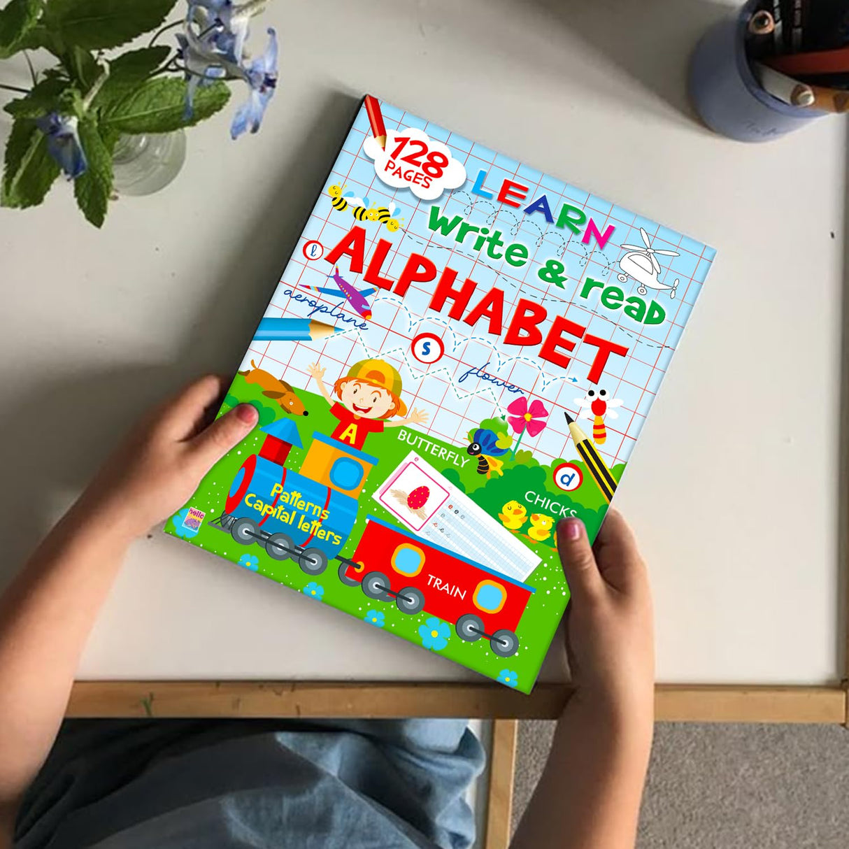 Writing Practice Book for Kids | Learn, Trace, Write Practice ABC Capital Letters, Small Letters, Patterns | for Kids Ages 3–5 | 2+ Hours of Early Writing Fun - Retail Maharaj