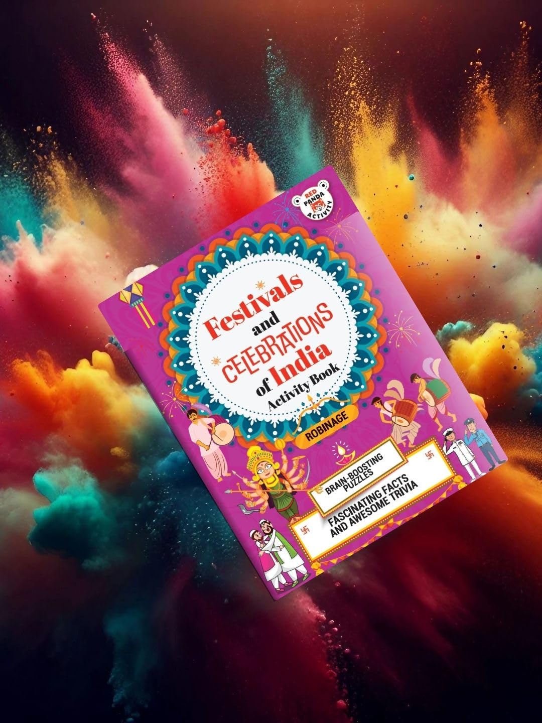 Festivals and Celebrations of India: Activity Book - Retail Maharaj