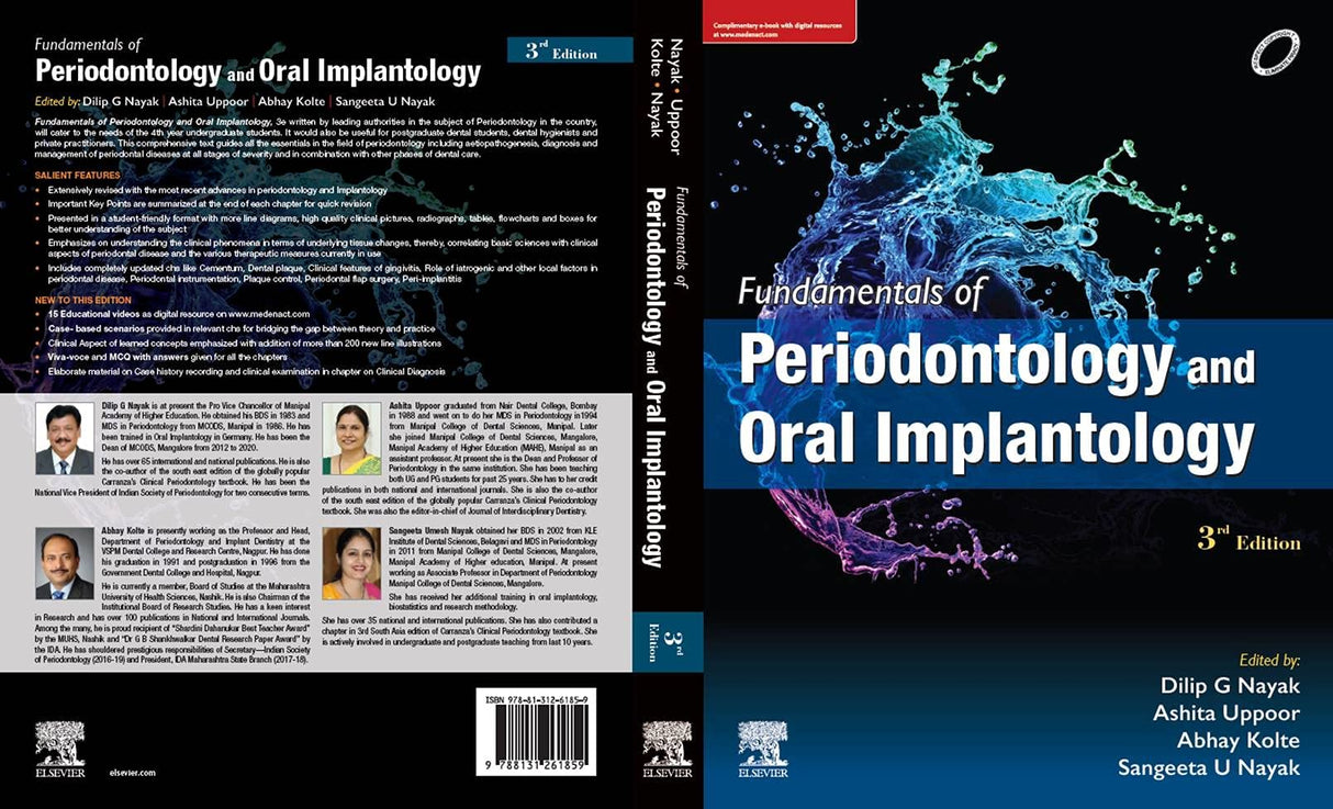 Fundamentals of Periodontology and Oral Implantology, 3e - Retail Maharaj