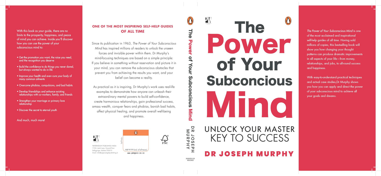 The Power of Your Subconcious Mind: Unlock Your Master Key to Success - Retail Maharaj