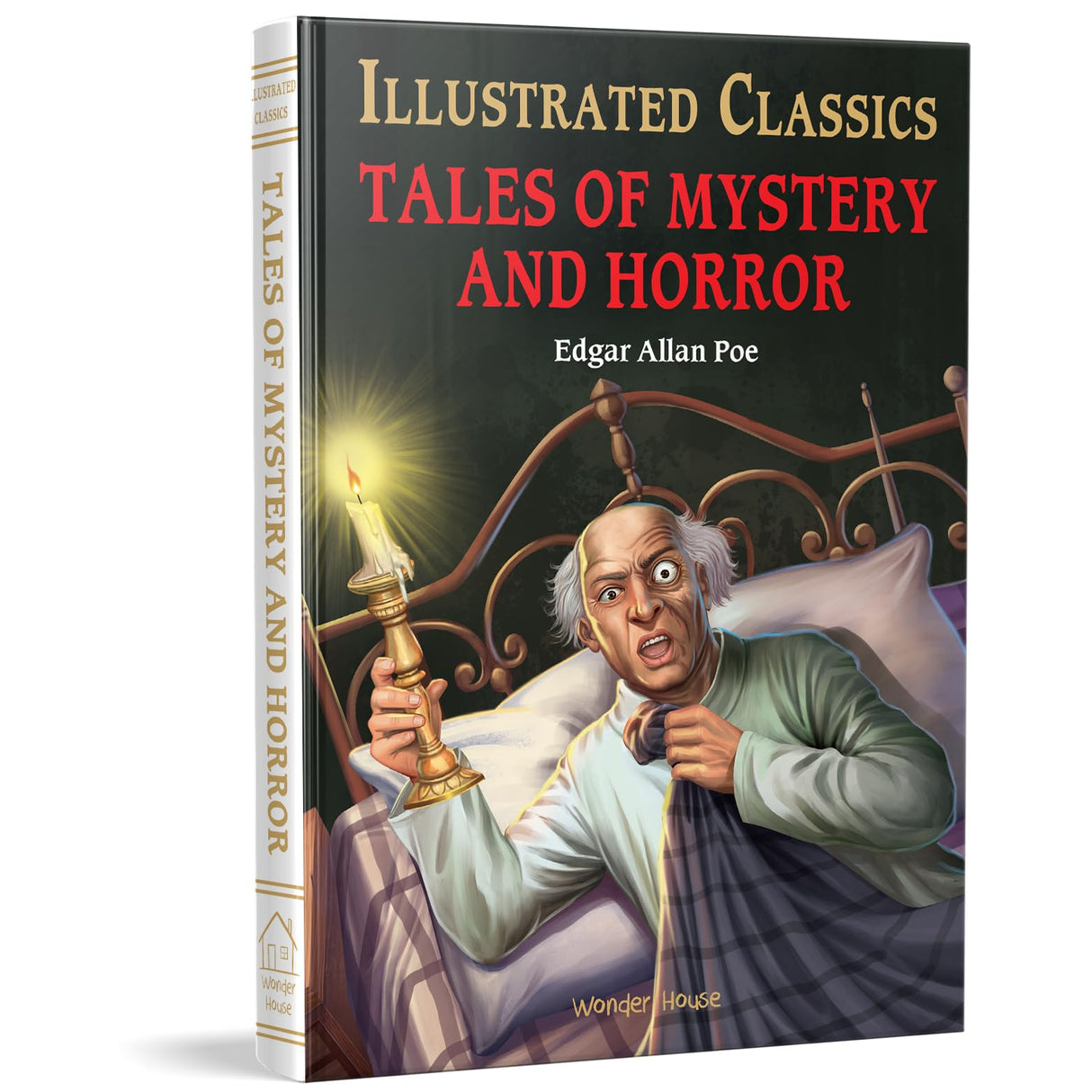 Tales of Mystery and Horror : Illustrated Abridged Children Classic English Novel with Review Questions (Hardback) - Retail Maharaj