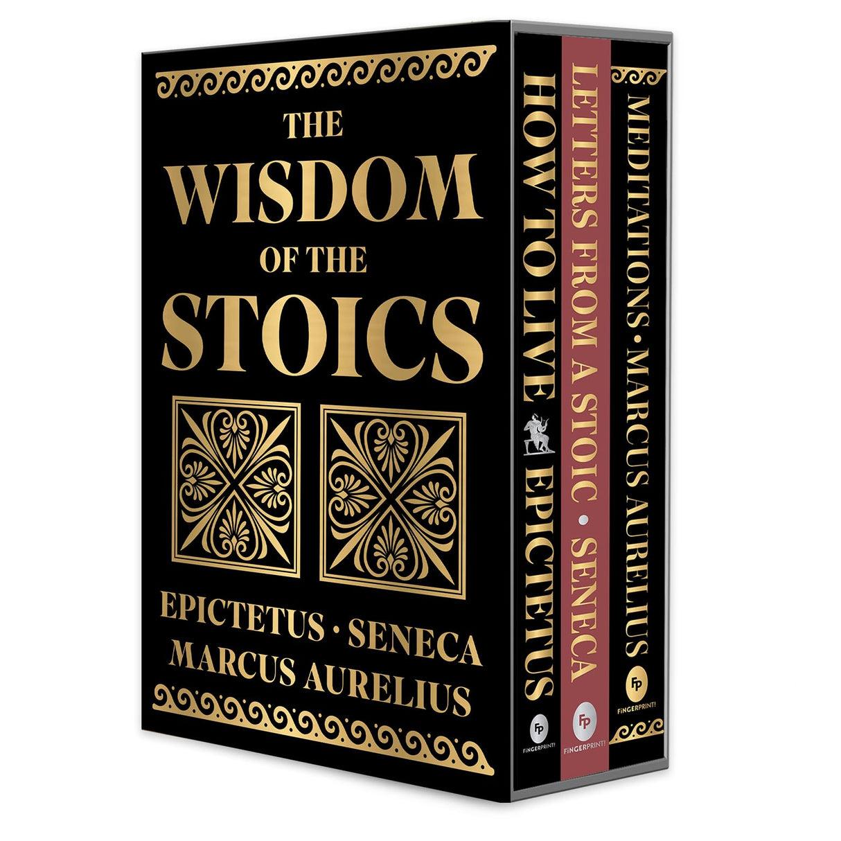 The Wisdom of the Stoics Boxed Set (Deluxe Hardbound Edition) - Retail Maharaj