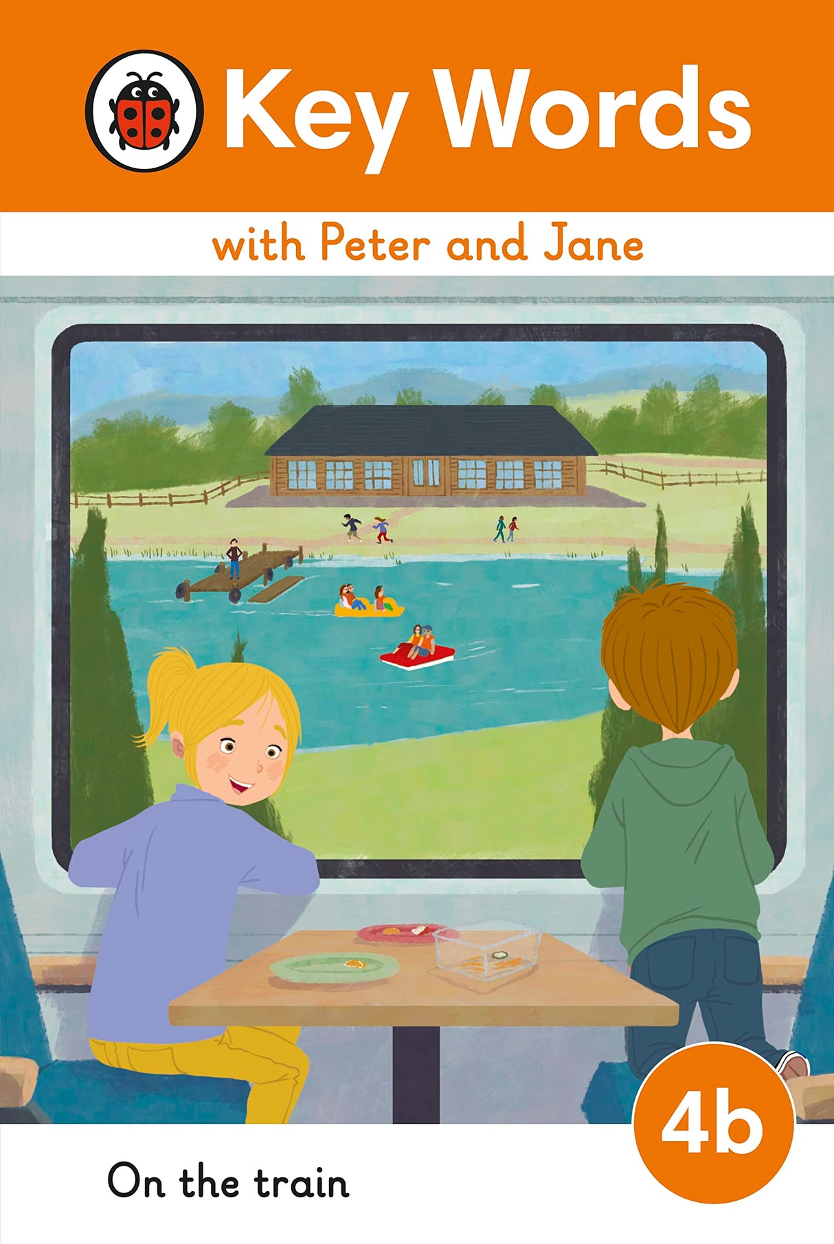 Key Words LVL : 4b : On the Train (Key Words with Peter and Jane) - Retail Maharaj
