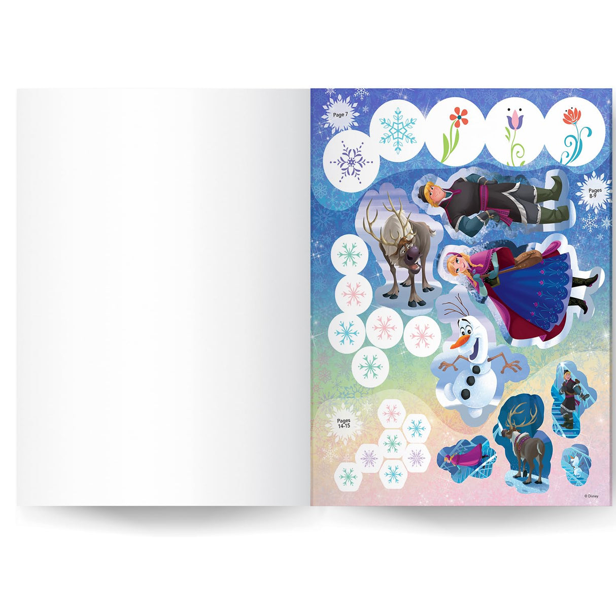 Disney Frozen 1001 Stickers Book | Many Activities with Stickers for Kids - Retail Maharaj