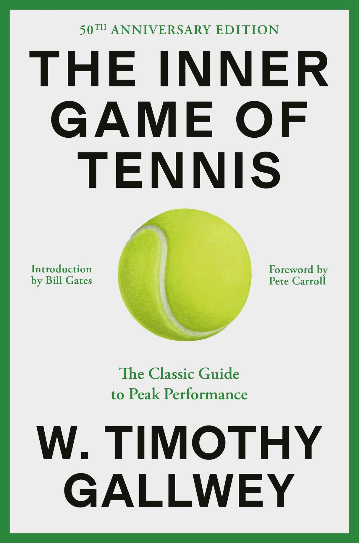 The Inner Game of Tennis (50th Anniversary Edition): The Classic Guide to Peak Performance - Retail Maharaj