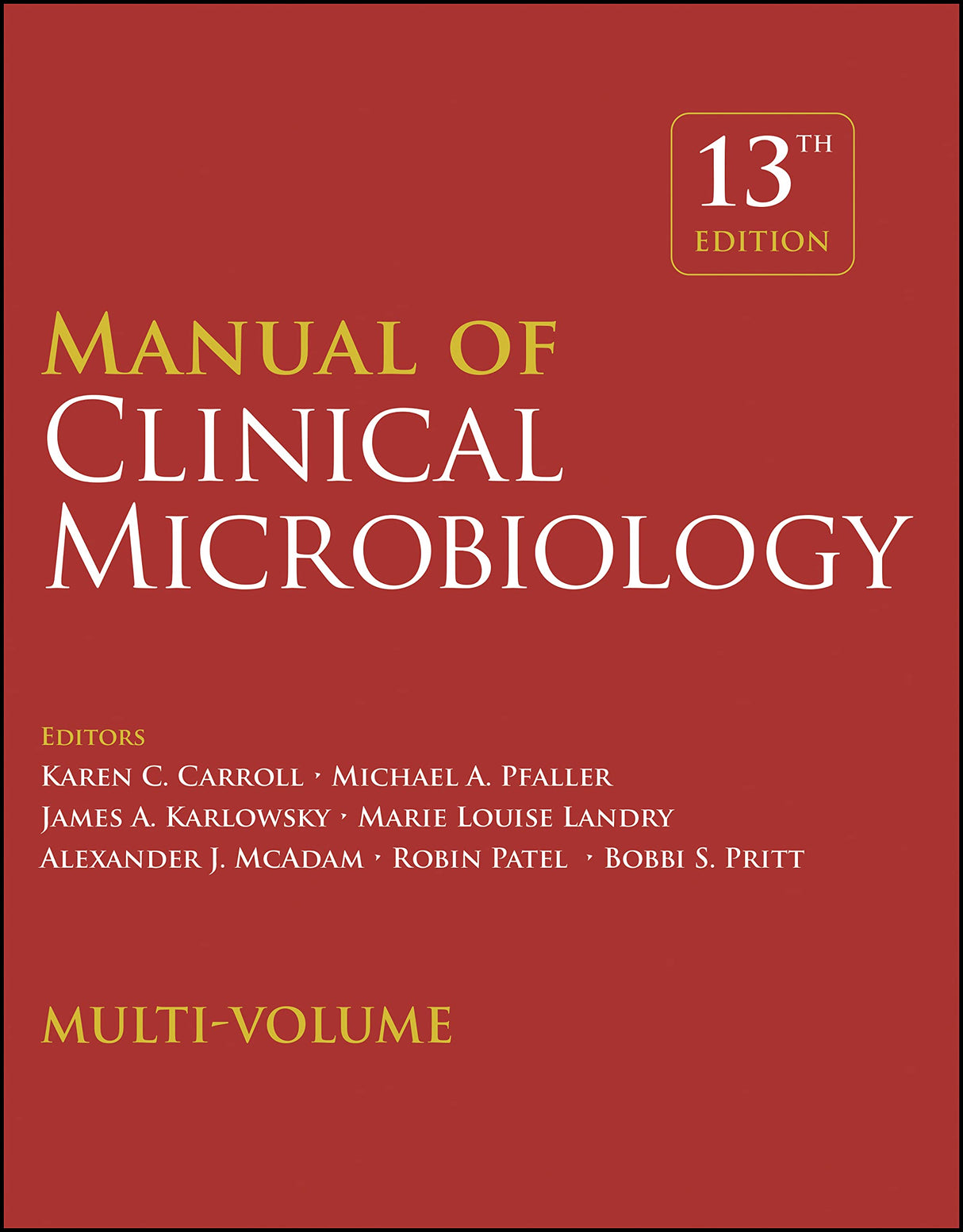 Manual of Clinical Microbiology, 4 Volume Set (ASM Books) - Retail Maharaj
