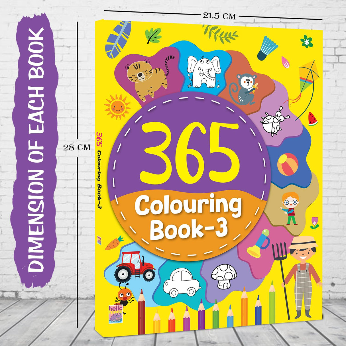 365 Colouring Book-3 - Retail Maharaj