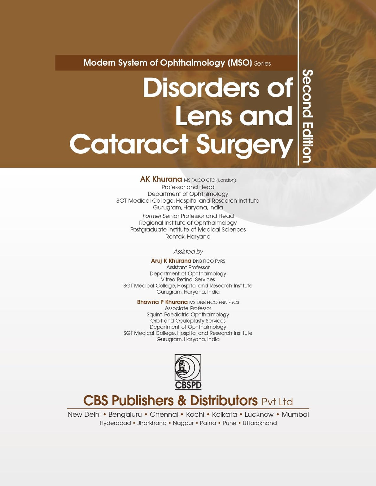 Disorders Of Lens And Cataract Surgery 2Ed (Hb 2024) Mso Series - Retail Maharaj