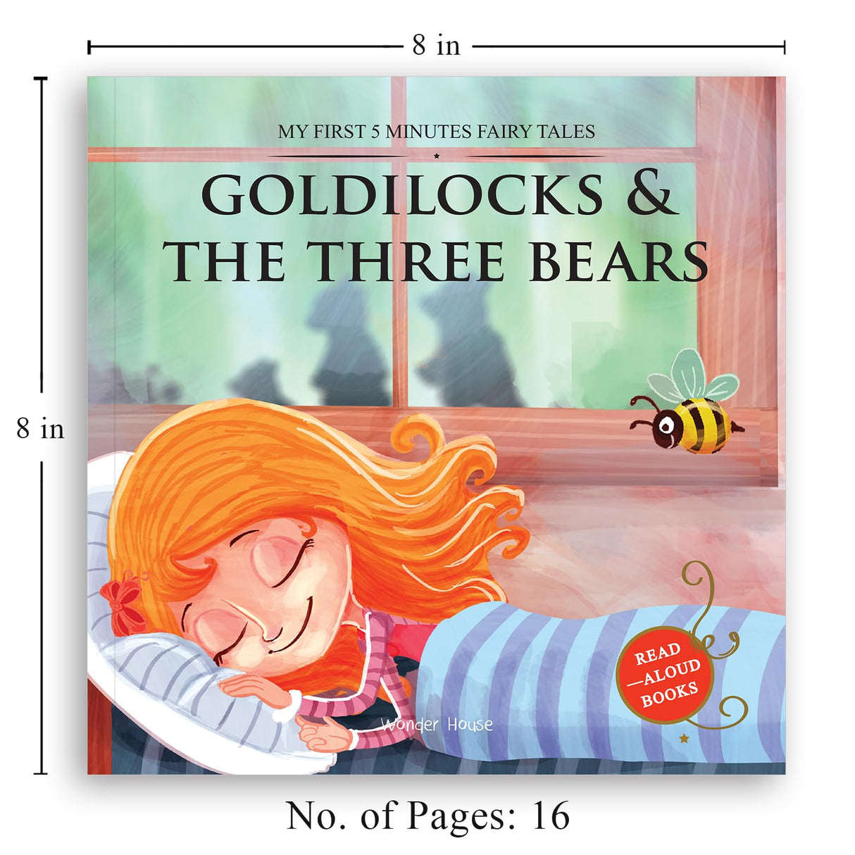 My First 5 Minutes Fairy Tales Goldilocks And The Three Bears: Traditional Fairy Tales For Children (Abridged and Retold) - Retail Maharaj