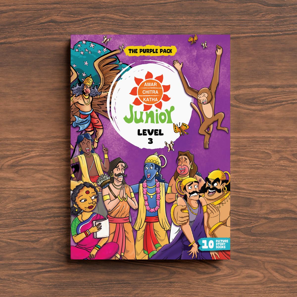 ACK Junior Pack: Level 03 | Ages 5-8 years | Toddlers & Young Kids Comic Books | Indian Folktales, Humor and Mythology | Illustrated Children's Comics | Amar Chitra Katha - Retail Maharaj