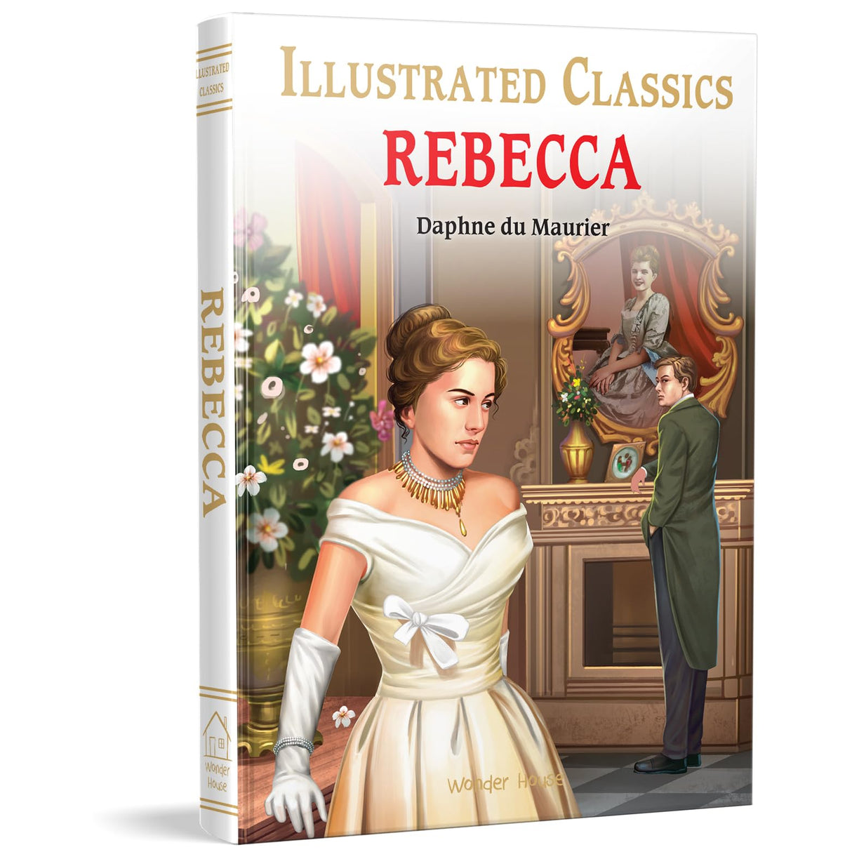Rebecca : Illustrated Abridged Children Classics English Novel with Review Questions - Retail Maharaj