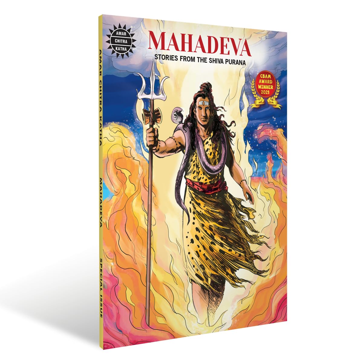 Mahadeva | Stories of Lord Shiva | Illustrated Comic for Kids & Adults | Hindu Mythology & Legends | Amar Chitra Katha - Retail Maharaj