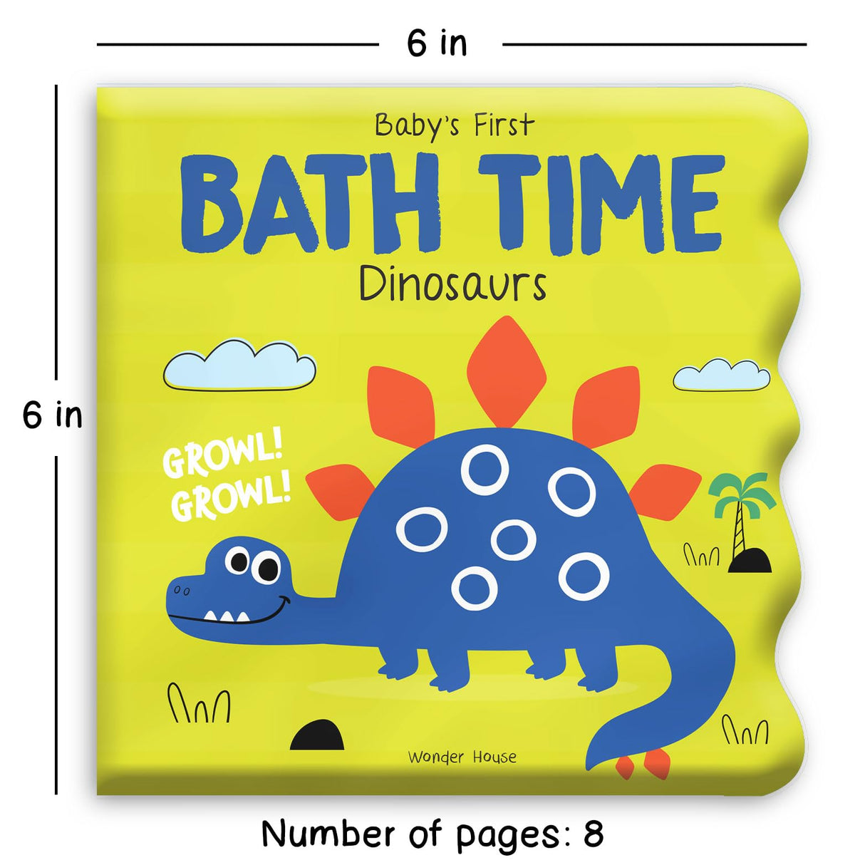 Baby's First Bath Time: Dinosaurs - Retail Maharaj