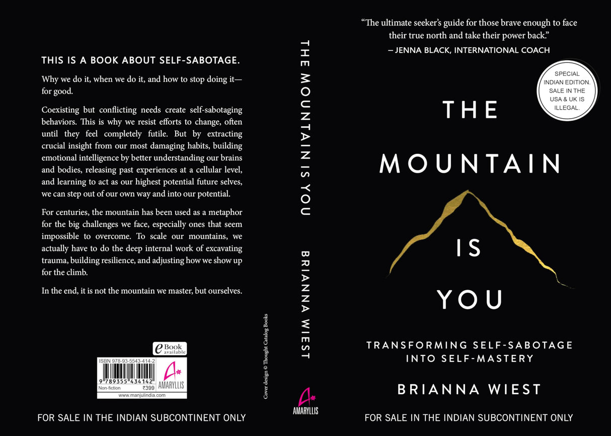 The Mountain Is You: Transforming Self-Sabotage Into Self-Mastery (English) - Retail Maharaj