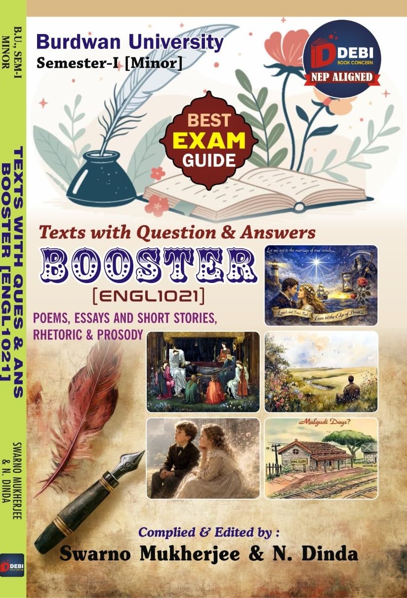 Texts with Question & Answers Booster (ENGL1021) (Minor) Semester I, Burdwan University (English Version)