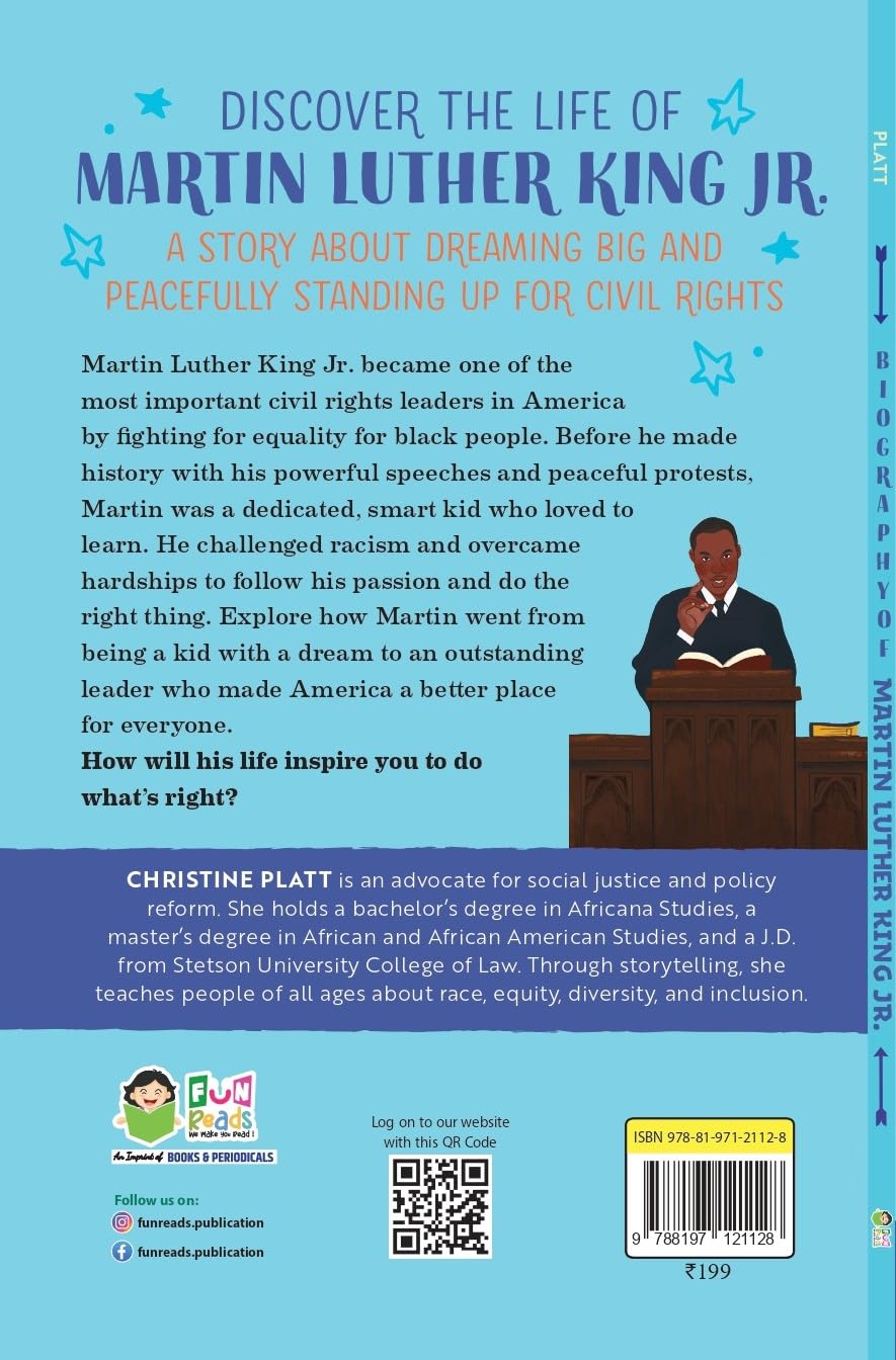 Fun Reads Who Changed the World (Barak Obama, Gandhi, Martin Luther King, Abraham Lincoln) - Retail Maharaj