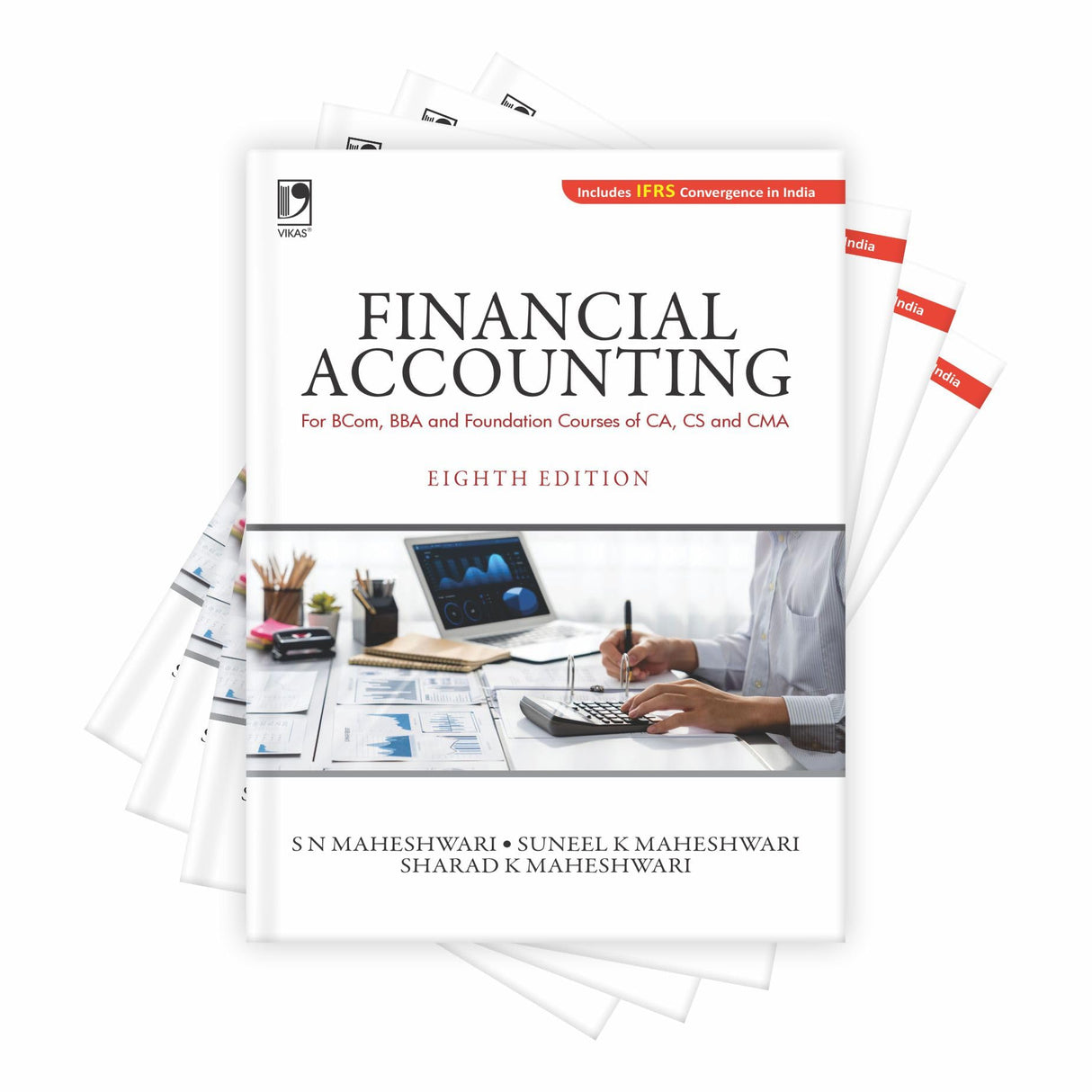 Financial Accounting For B.Com, BBA and Foundation Courses of CA, CS and CMA (8/e) - Retail Maharaj