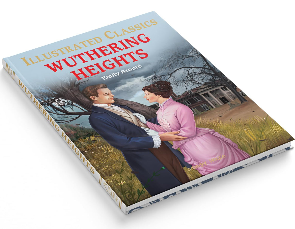 Wuthering Heights: Illustrated Abridged Children Classic English Novel with Review Questions (Hardback) - Retail Maharaj