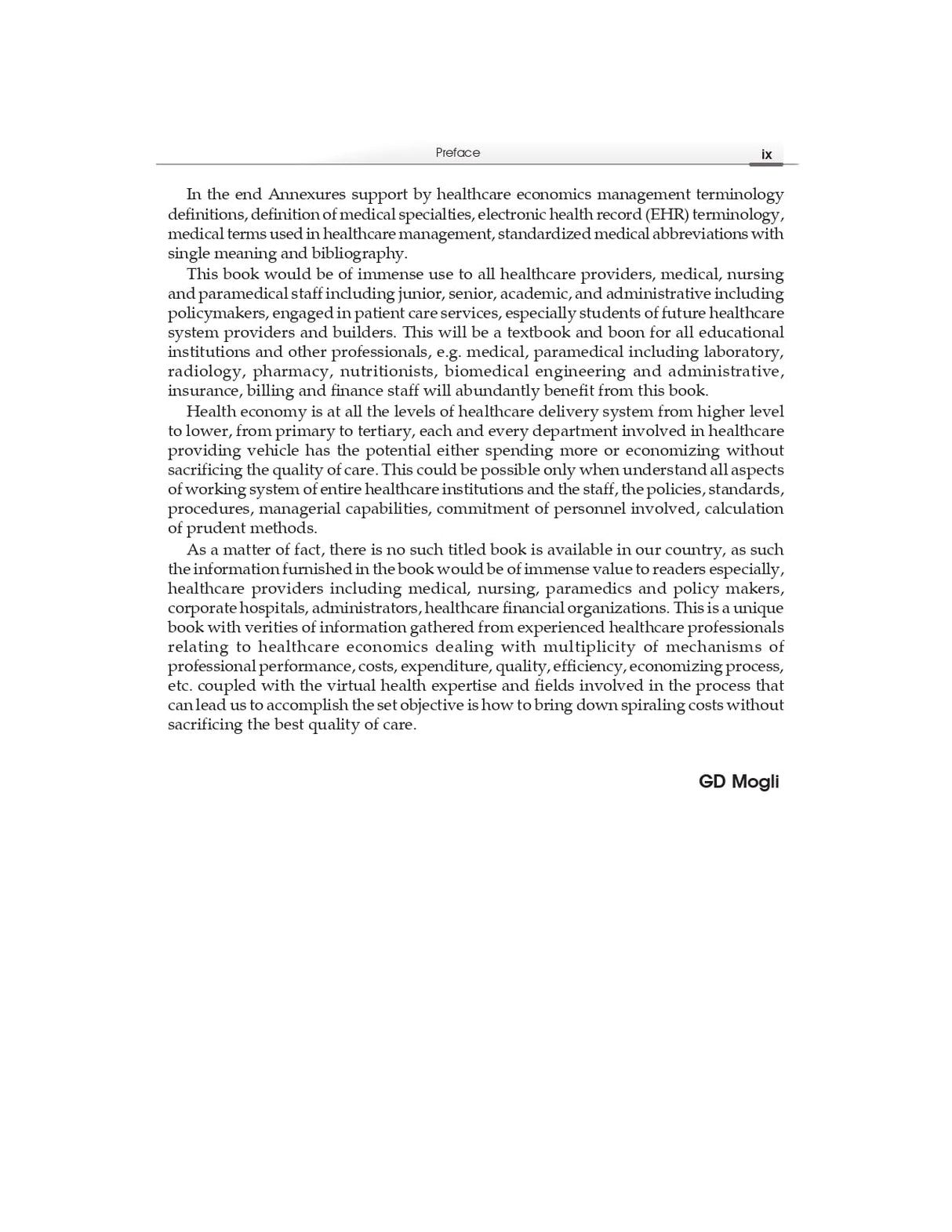 Healthcare Economics Management - Retail Maharaj