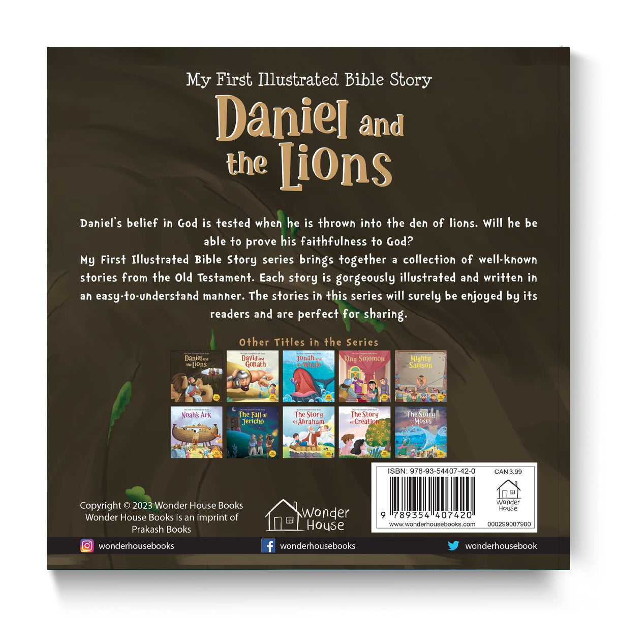 My First Illustrated Bible Story: Daniel and the Lions - Retail Maharaj