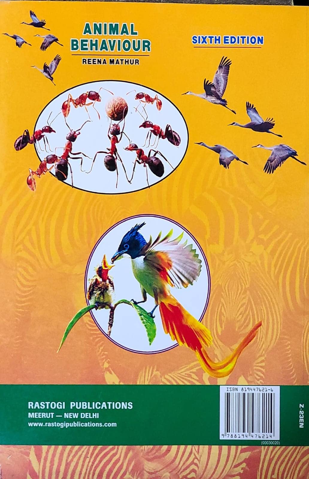 Animal Behaviour 6th Edition - Retail Maharaj