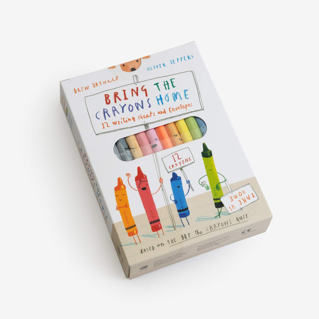 Bring the Crayons Home: A Box of Crayons, Letter-Writing Paper, and Envelopes - Retail Maharaj