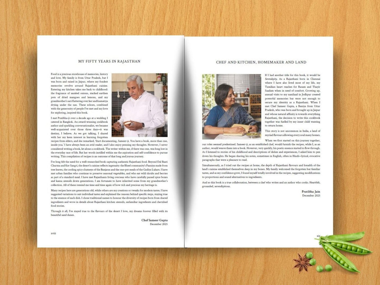 Relishing Rajasthan: Time-honoured Vegetarian Recipes from a Chef’s Home Kitchen - Retail Maharaj