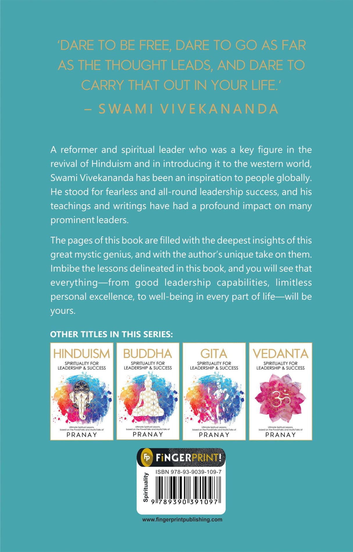 VIVEKANANDA: Spirituality For Leadership & Success - Retail Maharaj