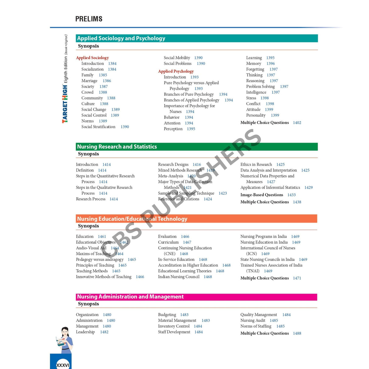 TARGET HIGH ONE NATION ONE BOOK ON NURSING OFFICER STAFF NURSE RECRUITMENT EXAMS 8ED PHYGITAL EDITION (BOOK+DIGITAL) (PB 2026) - Retail Maharaj