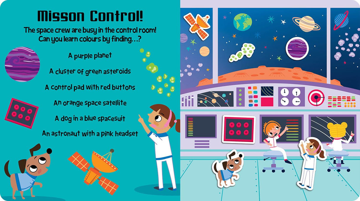 Easy Peely-Space: Out-of-this-world early learning fun! (Easy Peely - Peel, Stick, Play!) - Retail Maharaj