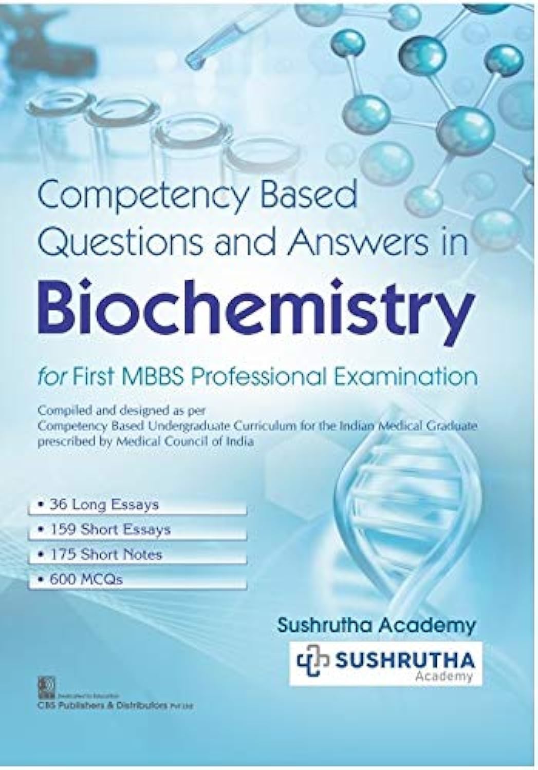 COMPETENCY BASED QUESTIONS AND ANSWERS IN BIOCHEMISTRY FOR FIRST MBBS PROFESSIONAL EXAMINATION (PB 2021) - Retail Maharaj