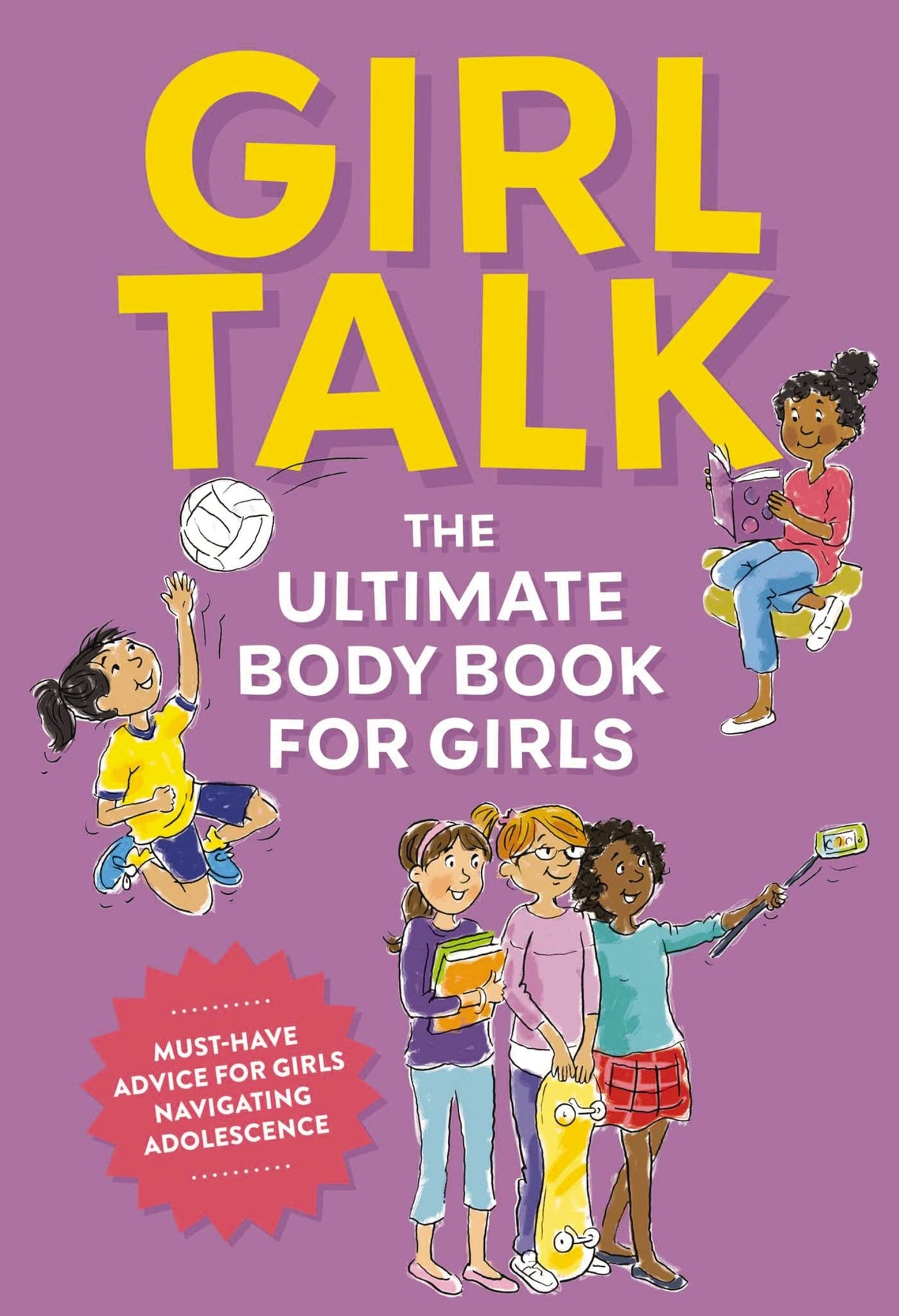Girl Talk: The Ultimate Body & Puberty Book for Girls! - Retail Maharaj
