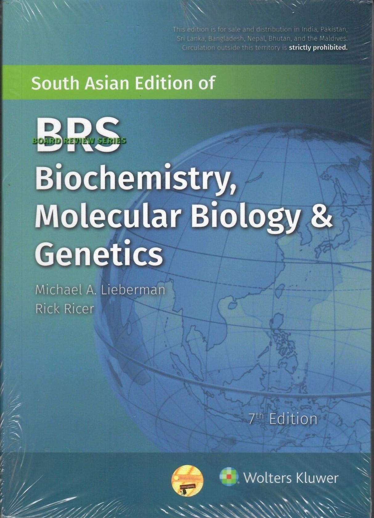 BRS Biochemistry, Molecular Biology, and Genetics, 7th South Asian ed - Retail Maharaj